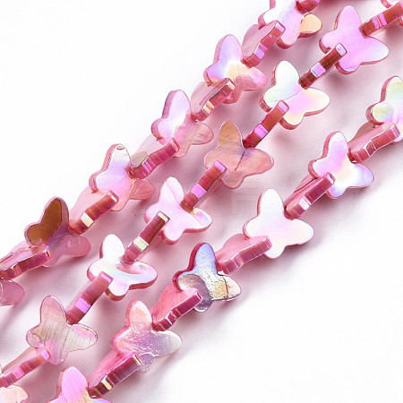 Natural Freshwater Shell Beads Strands SHEL-N026-206B-1