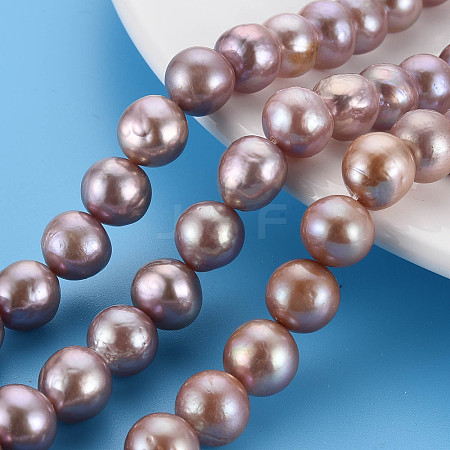 Natural Keshi Pearl Beads Strands PEAR-S020-L09-1