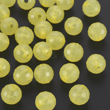Transparent Acrylic Beads TACR-S153-42E-05-1