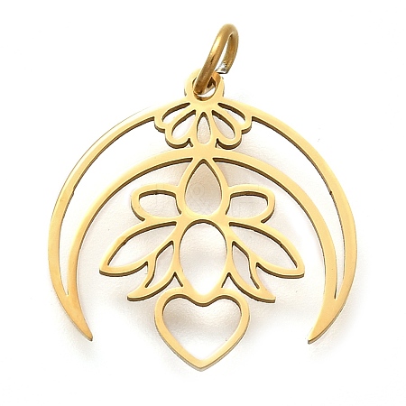 304 Stainless Steel Pendants STAS-Z119-12G-1