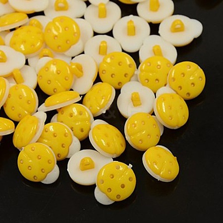 Acrylic Shank Buttons X-BUTT-E008-A-10-1