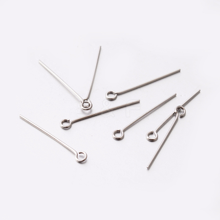 304 Stainless Steel Eye Pin STAS-E075-08-1
