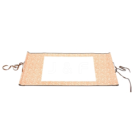 Polyester Horizontal Painted Scroll LS-AJEW-WH0230-78B-1