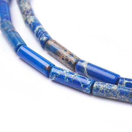 Natural Imperial Jasper Beads Strands LS-G-E508-04B-1