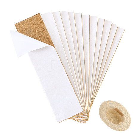 Cork Label Stickers STIC-WH0003-64-1