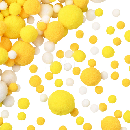 3 sets Polyester Ball Decoration DIY-SC0031-26C-1