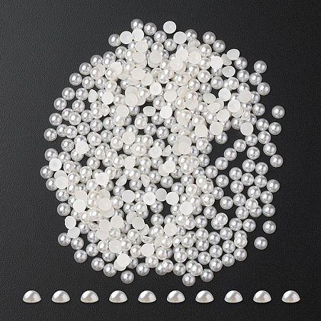 ABS Plastic Cabochons OACR-YW0001-36A-1