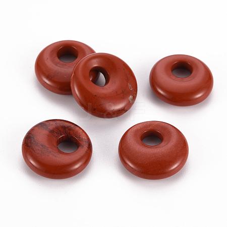 Natural Red Jasper Pendants G-T122-67K-1