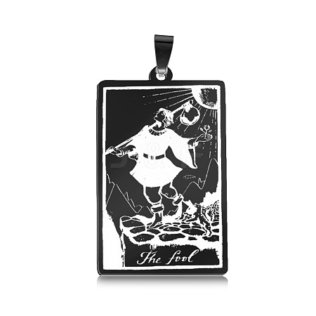 201 Stainless Steel Pendants STAS-S105-LA461-2-1