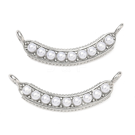 ABS Plastic Imitation Pearl Pendants KK-P348-01P-1