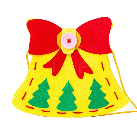 DIY Non-woven Christmas Theme Bag Kits LS-DIY-Q031-01A-1