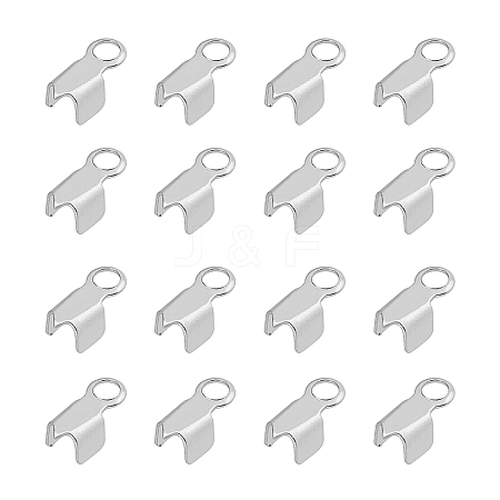 304 Stainless Steel Folding Crimp Ends STAS-UN0009-33P-1
