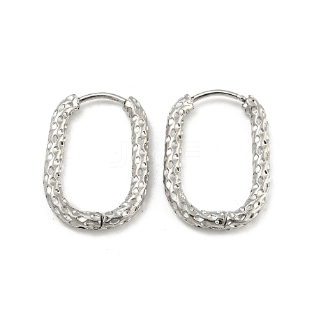 Non-Tarnish 304 Stainless Steel Hoop Earring LS-STAS-A091-17B-P-1