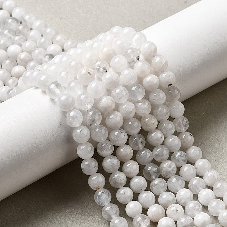 Natural Rainbow Moonstone Beads Strands G-D340-A01-6mm-1