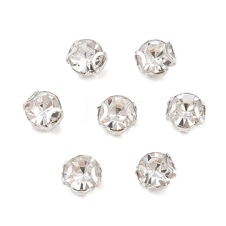 Flat Round Sew on Rhinestone Montee Beads STAS-B107-01A-01S-1