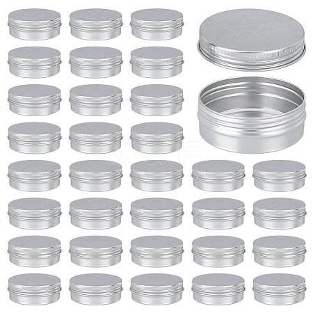 Round Aluminum Packing Boxes CON-WH0112-054-1
