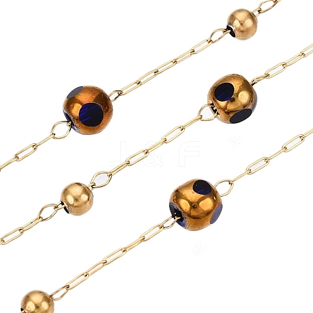 Handmade Crystal Beads Chains CHS-T006-23G-1