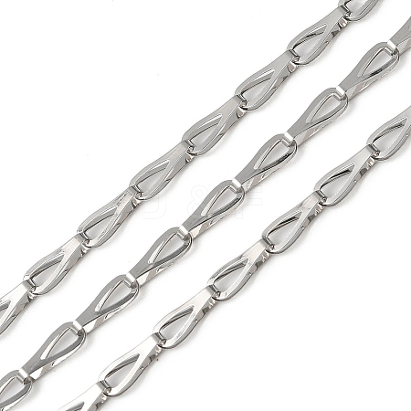 304 Stainless Steel Link Chains CHS-L029-02P-1