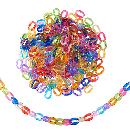 250G Transparent Acrylic Linking Rings TACR-CJ0001-36-1