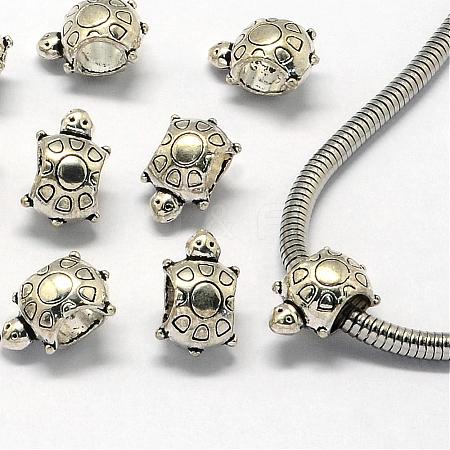 Tibetan Style Alloy Beads PALLOY-S079-116AS-1