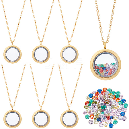 DIY Necklace Making Kits DIY-SP0007-36-1