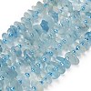 Natural Aquamarine Beads Strands G-Z124-A03-02-2