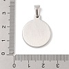 304 Stainless Steel Pendants STAS-S001-01P-A-3