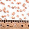 8/0 Baking Paint Glass Seed Beads SEED-R051-07B-06-3