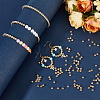 2000Pcs CCB Plastic Beads CCB-PH0001-31B-4