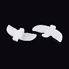 Eagle Shape Natural White Jade Gemstone Pendants G-P563-05E-3