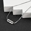 304 Stainless Steel Serpentine Chain Necklaces NJEW-K255-33P-2