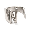 201 Stainless Steel Finger Rings RJEW-H223-04P-W-1