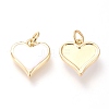 Real 18K Gold Plated Brass Charms X-KK-L006-019A-2