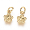 Electroplated Alloy Charms PALLOY-G267-08G-2