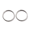 Non-Tarnish Twisted Ring Hoop Earrings for Girl Women STAS-K233-02E-P-1