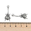 Insect 316 Surgical Stainless Steel Belly Button Rings EJEW-G416-03AS-5