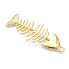 Brass Big Pendants KK-N268-02G-2
