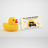 CREATCABIN 50Pcs Duck Theme Paper Card AJEW-CN0001-94D-6