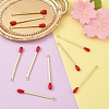 10Pcs Rack Plating Alloy Enamel Pendants FIND-YW0007-85-4