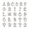 Alloy Rhinestone Charms ALRI-T008-01P-9