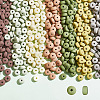 ARRICRAFT 7 Strands 7 Colors Handmade Polymer Clay Beads Strands CLAY-AR0001-34-4