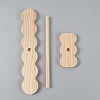 Wood Headband Holders ODIS-WH0043-301C-1