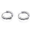 Tarnish Resistant 304 Stainless Steel Hoop Earrings Findings LS-STAS-N092-189-2