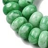 Dyed Natural White Jade Beads Strands G-G107-A30-01-3