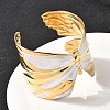 304 Stainless Steel Cuff Bangles for Women BJEW-F509-02B-G-3