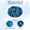 100Pcs Dyed Natural Dragon Veins Agate Beads G-PA0002-39A-2