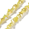 Electroplate Butterfly Glass Beads Strands EGLA-A036-08A-AB03-1