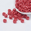 Opaque Acrylic European Beads LS-X-PL338-5-2