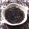 Transparent Baking Paint Glass Seed Beads SEED-A033-06A-08-2