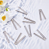 SUPERFINDINGS 10Pcs Alloy Bikini Clips FIND-FH0009-22P-4